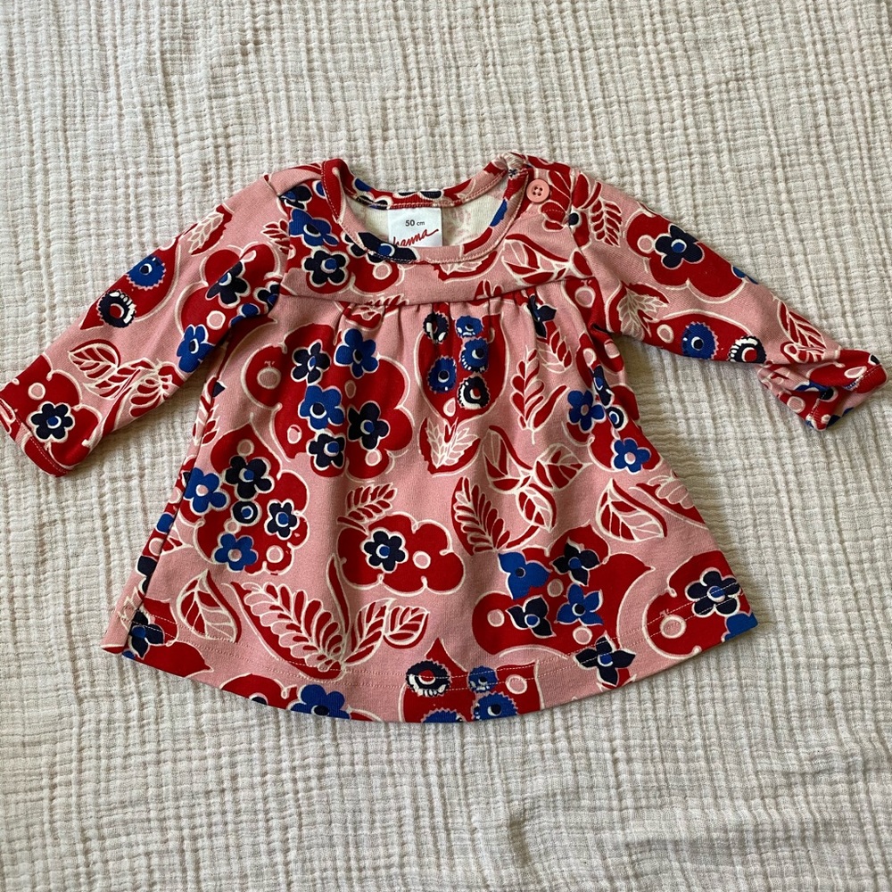 Hanna Andersson Pink Floral Dress